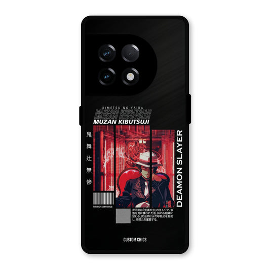 Kibutsuji Muzan OnePlus 11R Mobile Back Cover - Anime PrintShield Case