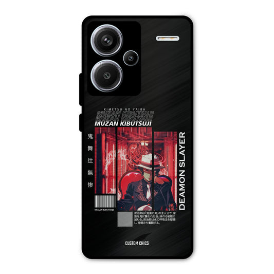 Kibutsuji Muzan Redmi Note 13 Pro Plus Mobile Back Cover - Anime PrintShield Case