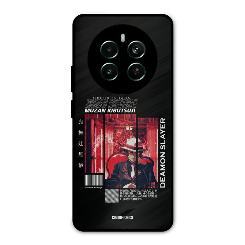 Kibutsuji Muzan Realme 12 Plus Mobile Back Cover - Anime PrintShield Case