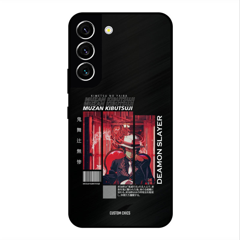 Kibutsuji Muzan Samsung Galaxy S22 Mobile Back Cover - Anime PrintShield Case