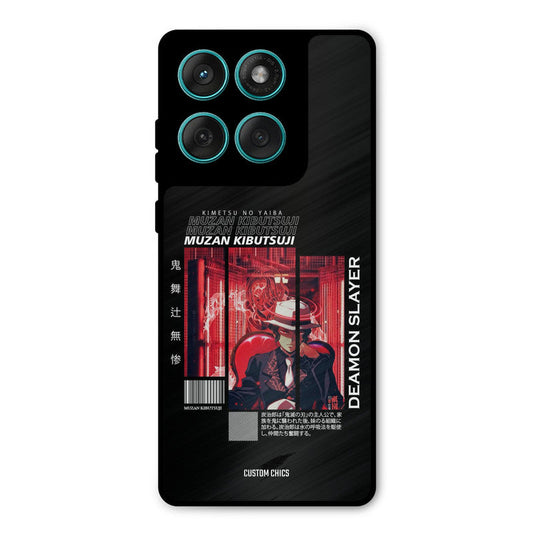 Kibutsuji Muzan Motorola Edge 60 Mobile Back Cover - Anime PrintShield Case