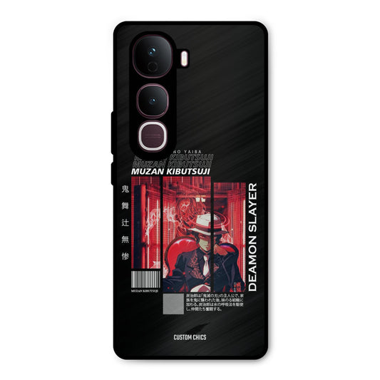 Kibutsuji Muzan Vivo Y400 Pro Mobile Back Cover - Anime PrintShield Case