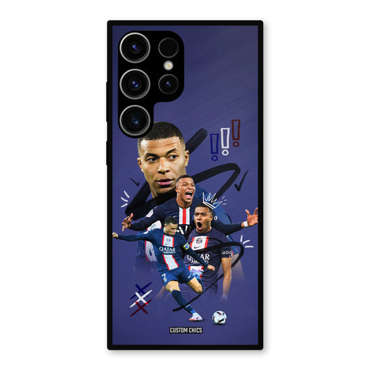 King Mbappe Samsung Galaxy S23 Ultra Mobile Back Cover - Sports PrintShield Case