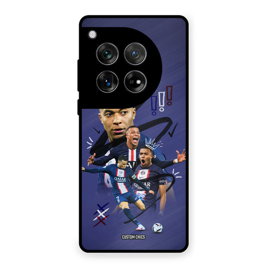King Mbappe OnePlus 12 Mobile Back Cover - Sports PrintShield Case