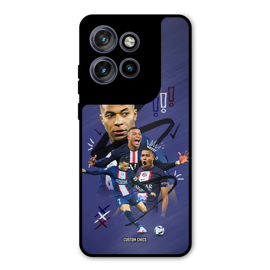 King Mbappe Motorola Edge 50 Neo Mobile Back Cover - Sports PrintShield Case