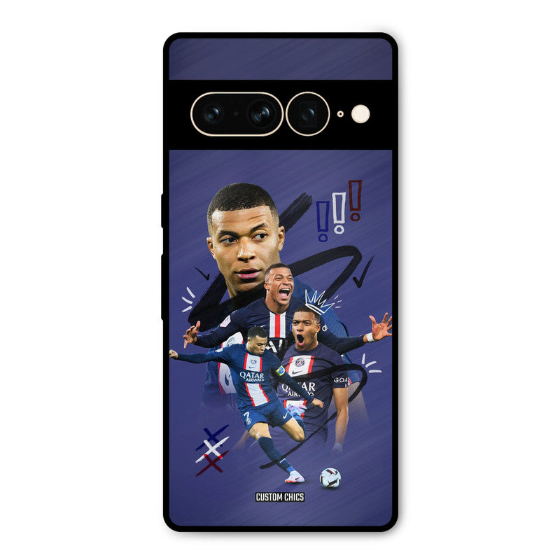 King Mbappe Google Pixel 7 Pro Mobile Back Cover - Sports PrintShield Case
