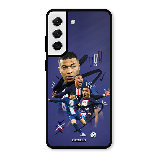 King Mbappe Samsung Galaxy S21 FE 5G Mobile Back Cover - Sports PrintShield Case