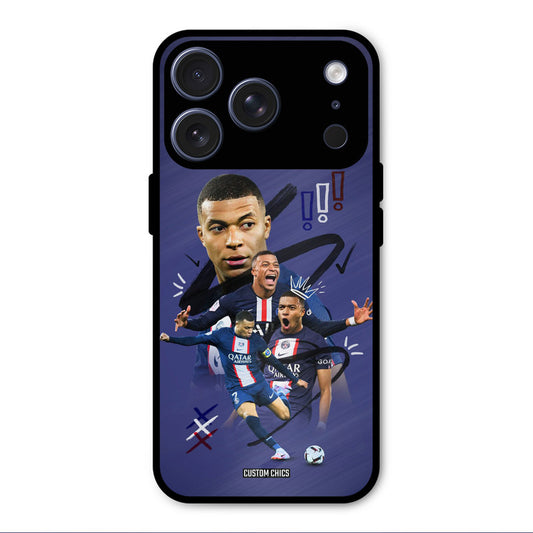 King Mbappe iPhone 17 Pro Max Mobile Back Cover - Sports PrintShield Case