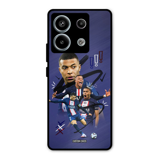 King Mbappe Redmi Note 13 Pro 5G Mobile Back Cover - Sports PrintShield Case