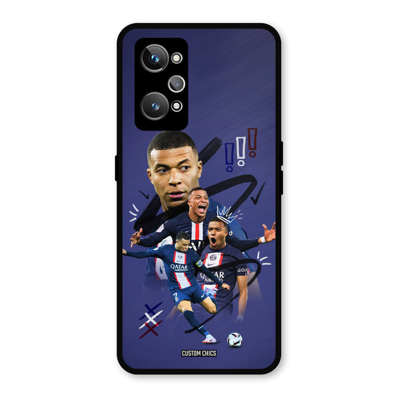 King Mbappe Realme GT Neo 2 Mobile Back Cover - Sports PrintShield Case