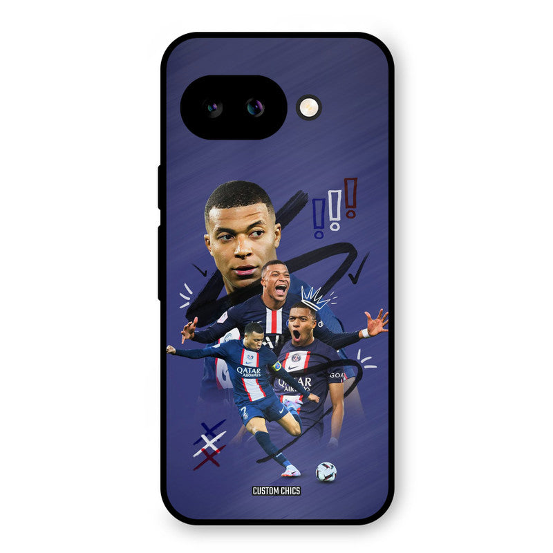 King Mbappe Google Pixel 9A Mobile Back Cover - Sports PrintShield Case