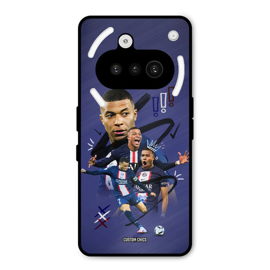 King Mbappe Nothing Phone 3A Mobile Back Cover - Sports PrintShield Case