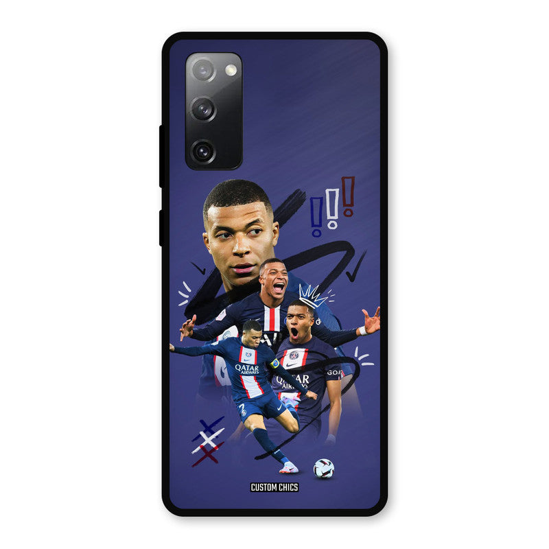 King Mbappe Samsung Galaxy S20 FE 5G Mobile Back Cover - Sports PrintShield Case
