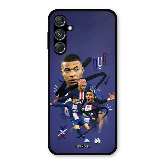 King Mbappe Samsung Galaxy M34 5G Mobile Back Cover - Sports PrintShield Case