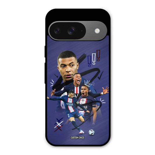King Mbappe Google Pixel 9 Mobile Back Cover - Sports PrintShield Case