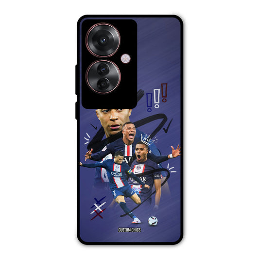 King Mbappe Oppo F25 Pro Mobile Back Cover - Sports PrintShield Case