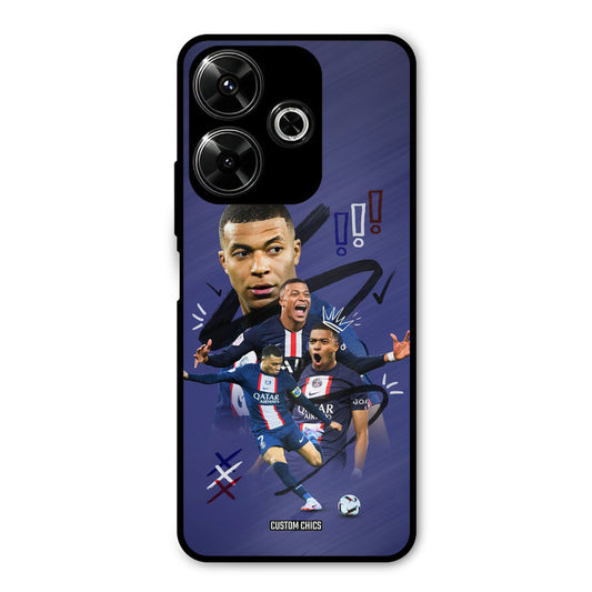 King Mbappe Redmi 13 5G Mobile Back Cover - Sports PrintShield Case