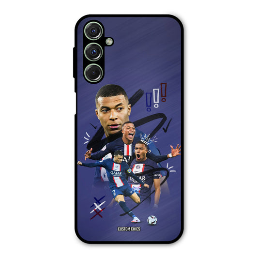 King Mbappe Samsung Galaxy M34 Mobile Back Cover - Sports PrintShield Case