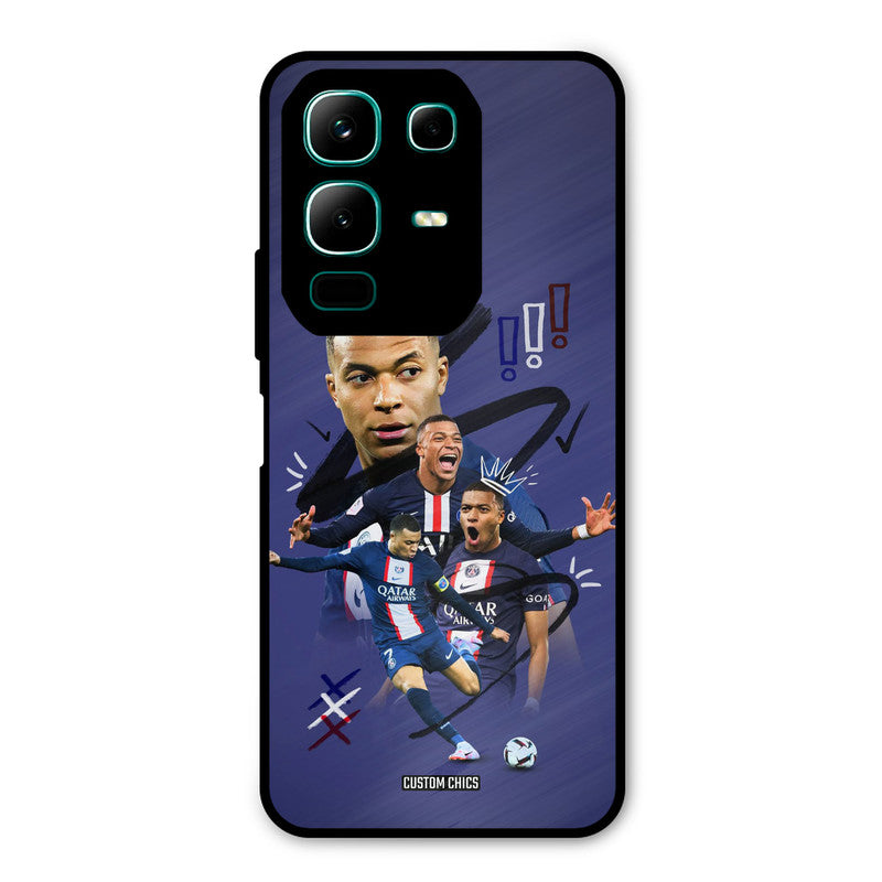 King Mbappe Infinix Note 50x Mobile Back Cover - Sports PrintShield Case