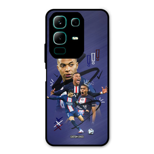 King Mbappe Infinix Note 50x Mobile Back Cover - Sports PrintShield Case