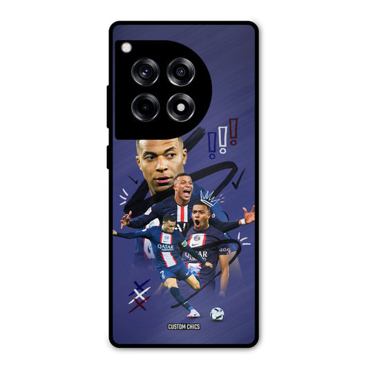 King Mbappe OnePlus 12R Mobile Back Cover - Sports PrintShield Case