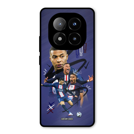 King Mbappe Redmi Note 14 Pro Plus 5G Mobile Back Cover - Sports PrintShield Case