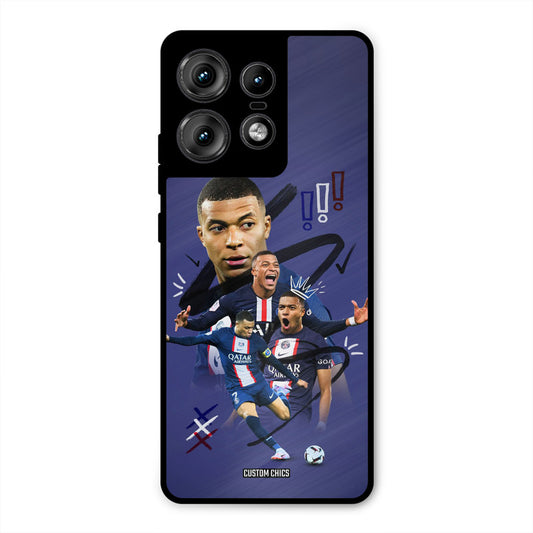 King Mbappe Motorola Edge 50 Pro Mobile Back Cover - Sports PrintShield Case