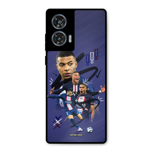King Mbappe Moto G96 Mobile Back Cover - Sports PrintShield Case