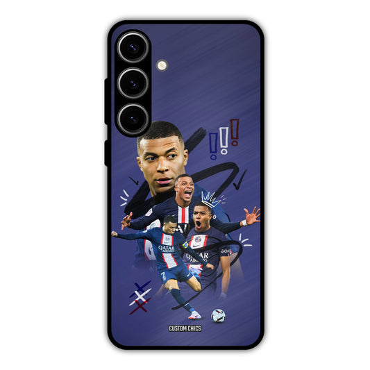 King Mbappe Samsung Galaxy S24 Plus Mobile Back Cover - Sports PrintShield Case