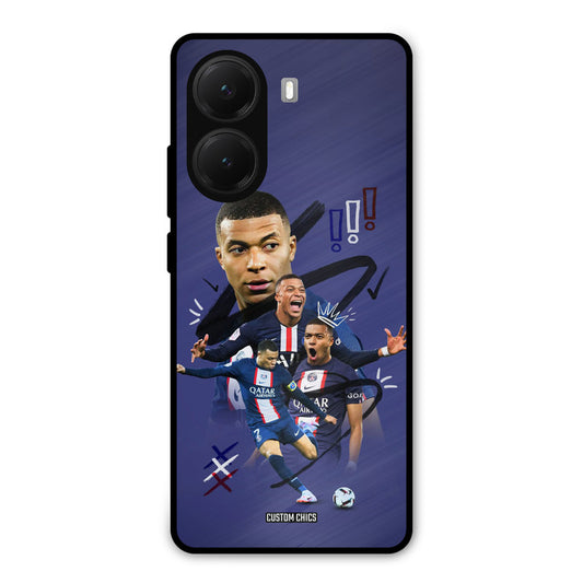 King Mbappe Poco X7 Pro Mobile Back Cover - Sports PrintShield Case