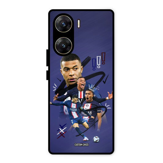 King Mbappe Vivo V29e Mobile Back Cover - Sports PrintShield Case