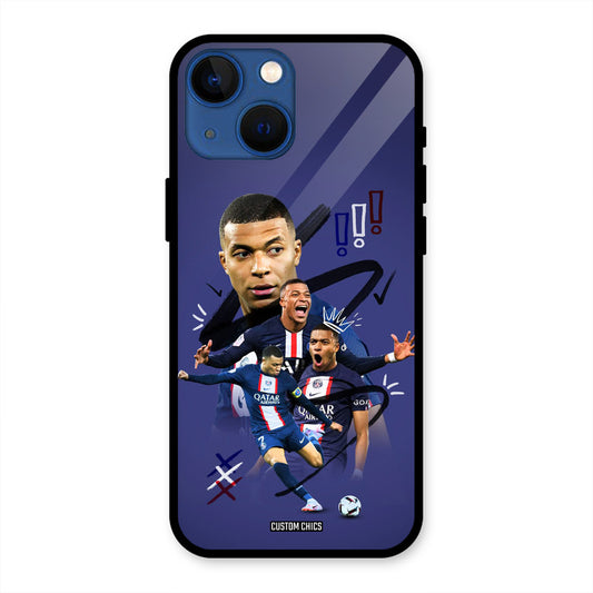 King Mbappe iPhone 13 Mini Mobile Back Cover - Sports PrintShield Case