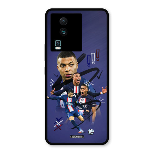 King Mbappe IQOO Neo 7 Pro Mobile Back Cover - Sports PrintShield Case