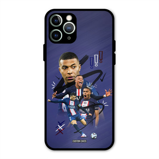 King Mbappe  iPhone 11 Pro Max Mobile Back Cover - Sports PrintShield Case