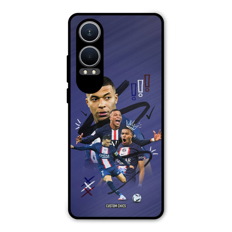 King Mbappe Oneplus Nord CE4 Lite Mobile Back Cover - Sports PrintShield Case