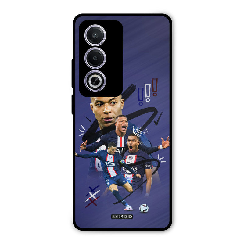 King Mbappe Oppo A3 Pro Mobile Back Cover - Sports PrintShield Case