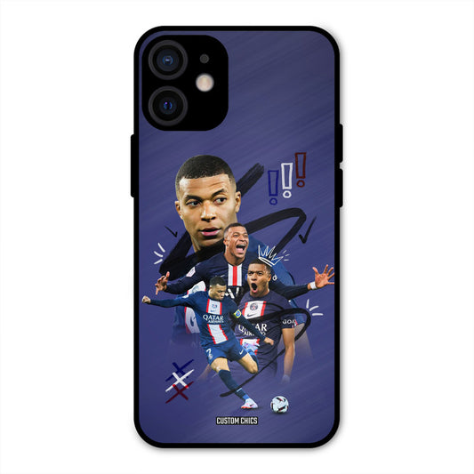 King Mbappe iPhone 12 Mini Mobile Back Cover - Sports PrintShield Case