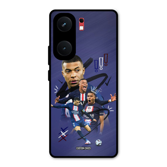 King Mbappe iQOO Neo 9 Pro Mobile Back Cover - Sports PrintShield Case