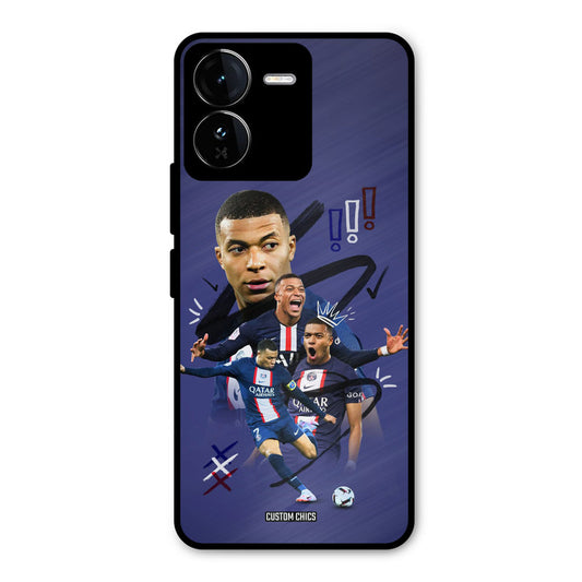 King Mbappe iQOO Z9 Mobile Back Cover - Sports PrintShield Case