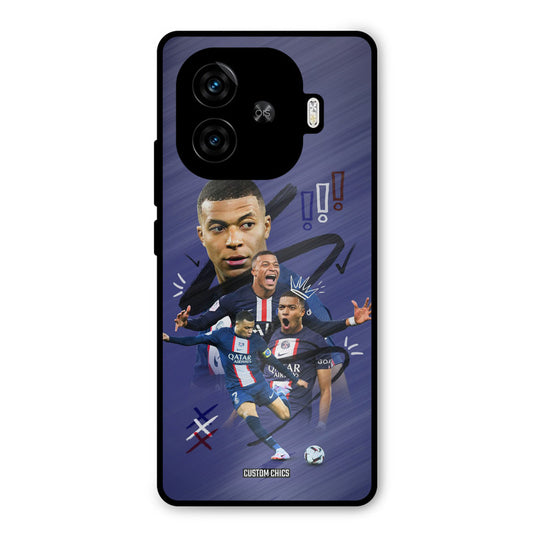 King Mbappe iQoo Z9 Turbo Mobile Back Cover - Sports PrintShield Case
