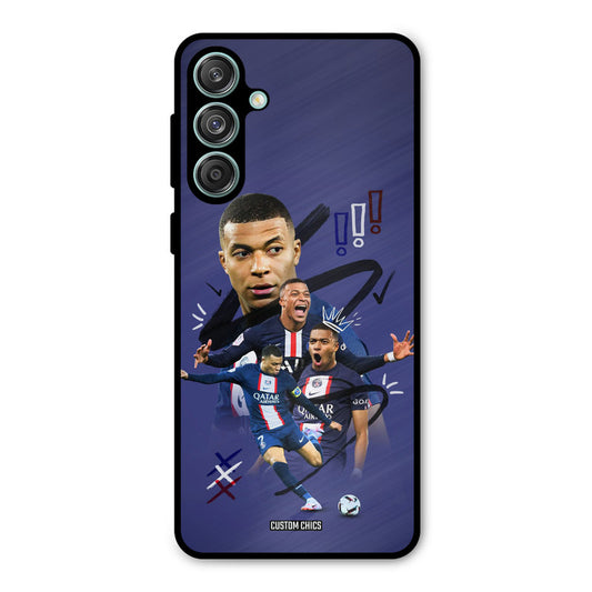 King Mbappe Samsung Galaxy M55 5G Mobile Back Cover - Sports PrintShield Case