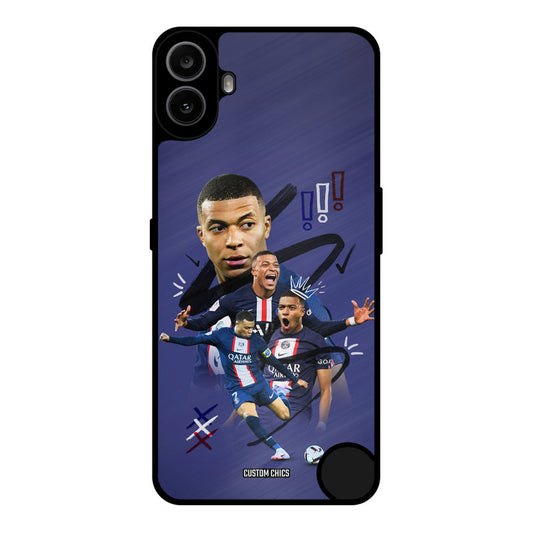 King Mbappe Nothing CMF Phone 1 Mobile Back Cover - Sports PrintShield Case
