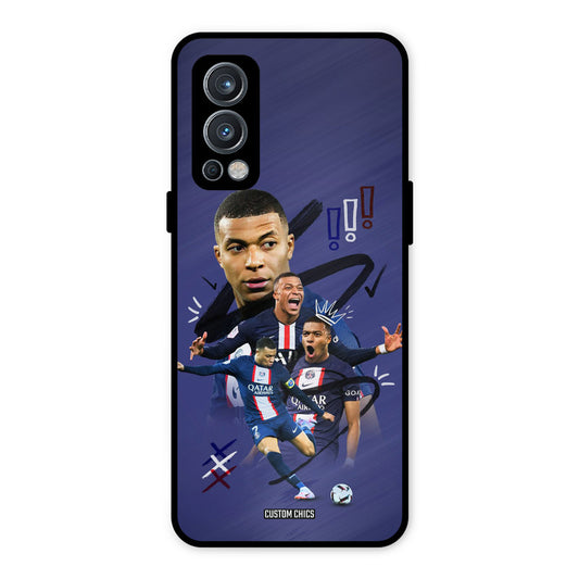 King Mbappe OnePlus Nord 2 5G Mobile Back Cover - Sports PrintShield Case