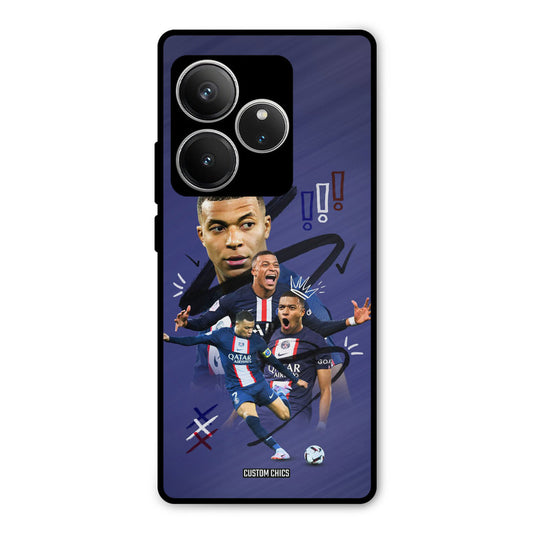 King Mbappe Realme GT 6 Mobile Back Cover - Sports PrintShield Case