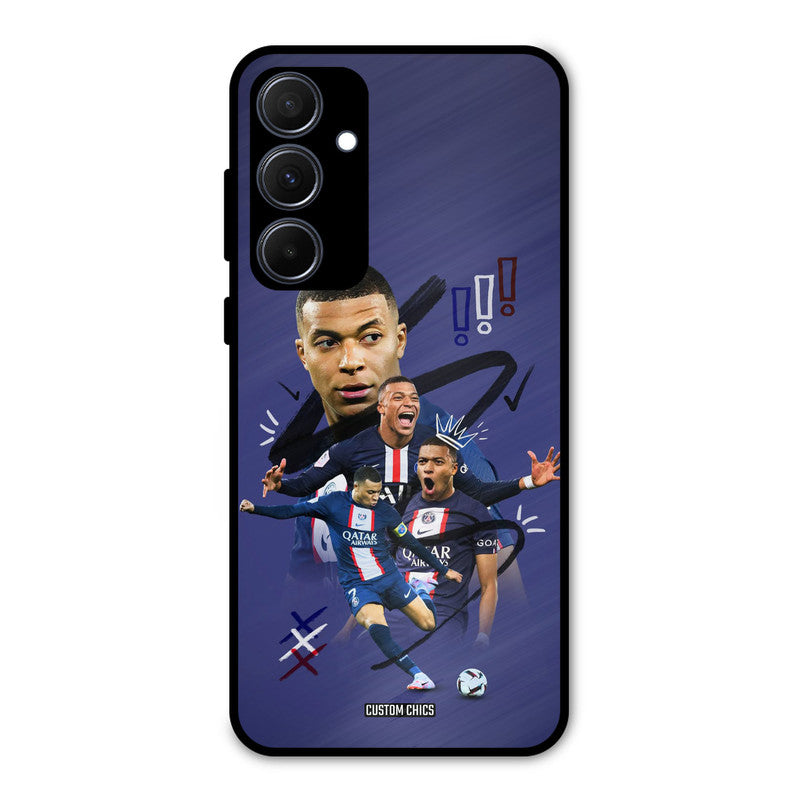 King Mbappe Samsung Galaxy A35 5G Mobile Back Cover - Sports PrintShield Case