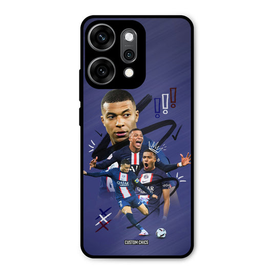 King Mbappe Oppo Reno 14 Pro Mobile Back Cover - Sports PrintShield Case