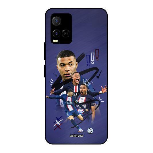 King Mbappe Vivo Y33s Mobile Back Cover - Sports PrintShield Case
