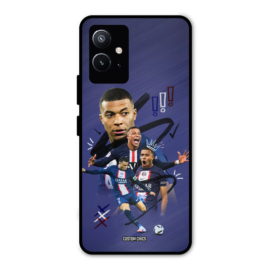 King Mbappe Vivo Y75 5G Mobile Back Cover - Sports PrintShield Case