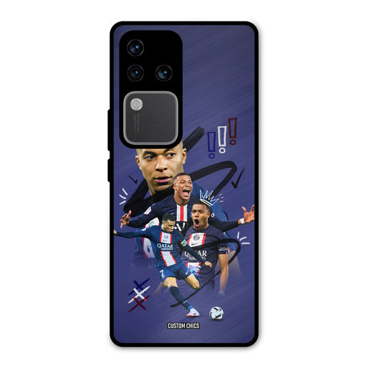 King Mbappe Vivo V30 Pro Mobile Back Cover - Sports PrintShield Case