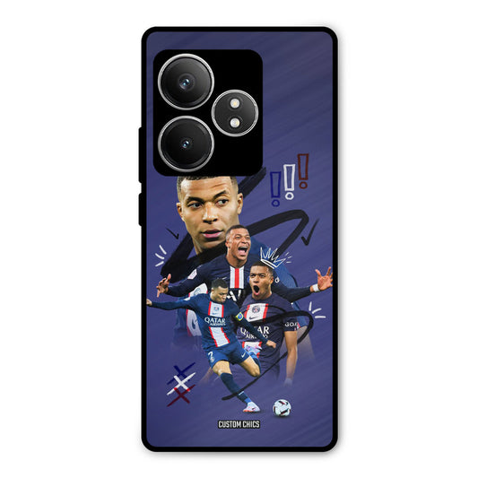 King Mbappe Realme GT 6T Mobile Back Cover - Sports PrintShield Case